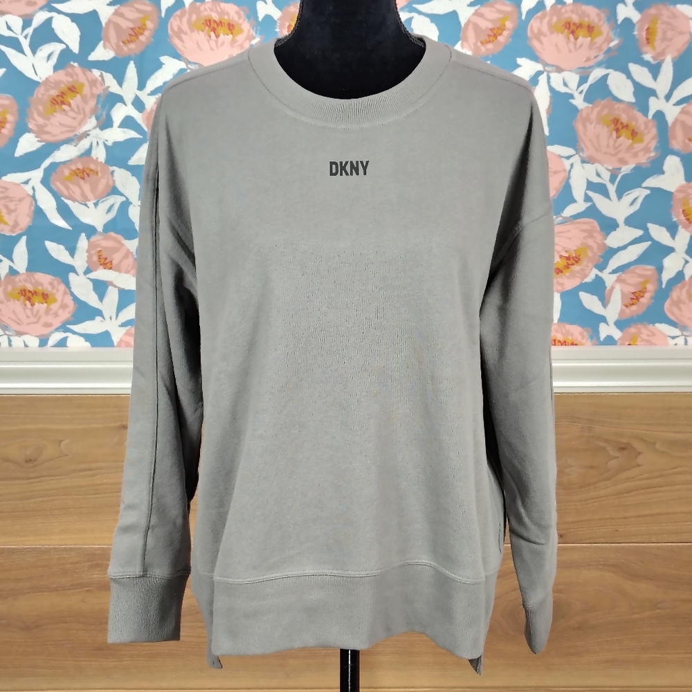 DKNY Ladies Crewneck Fleece Sweatshirt